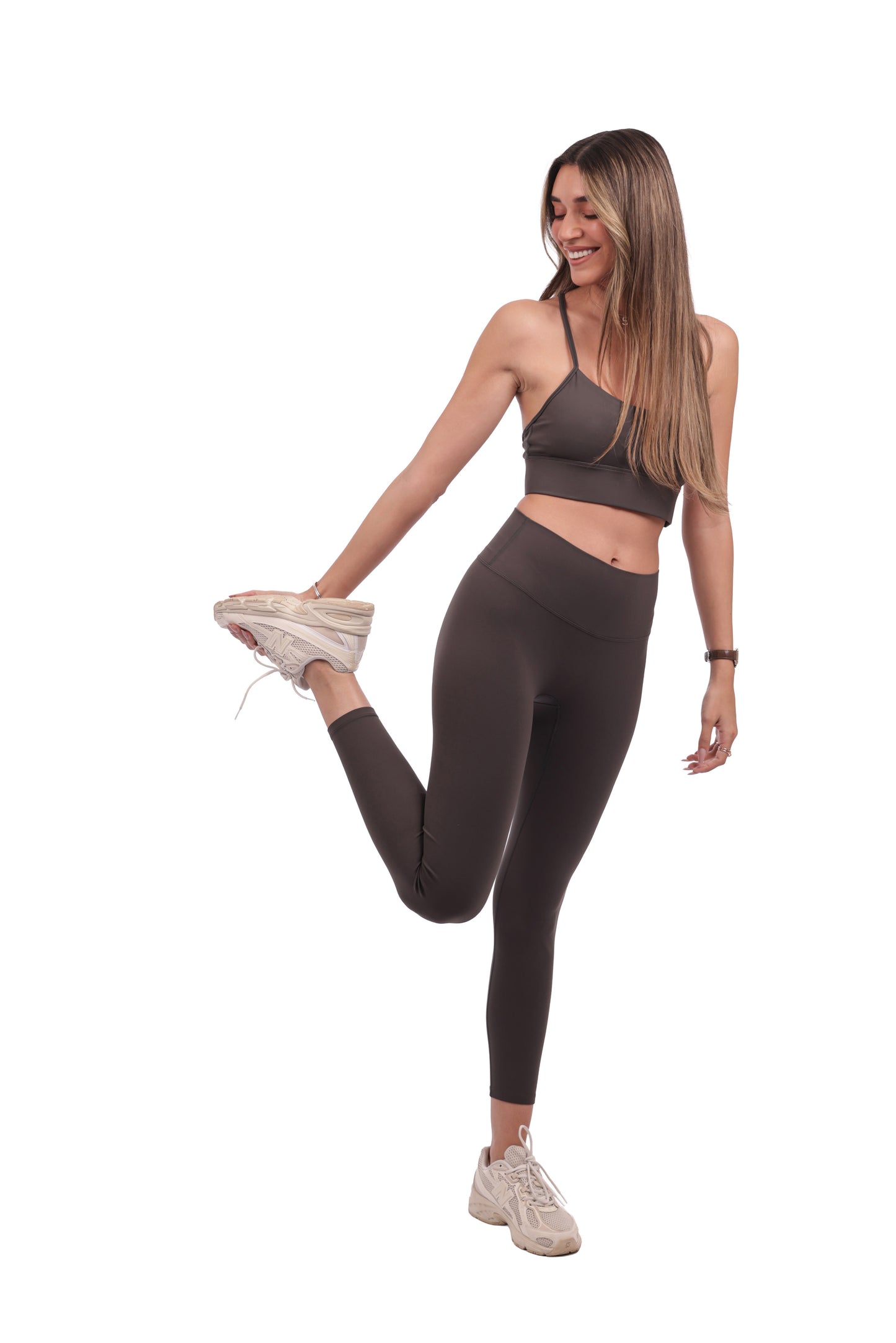 Y-Back Bra & Seamless Leggings Set
