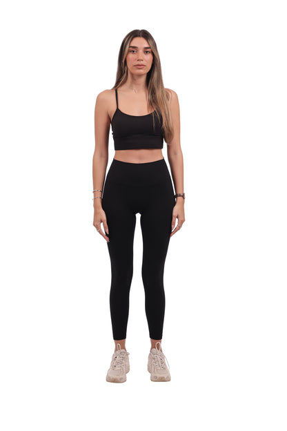 Y-Back Bra & Seamless Leggings Set