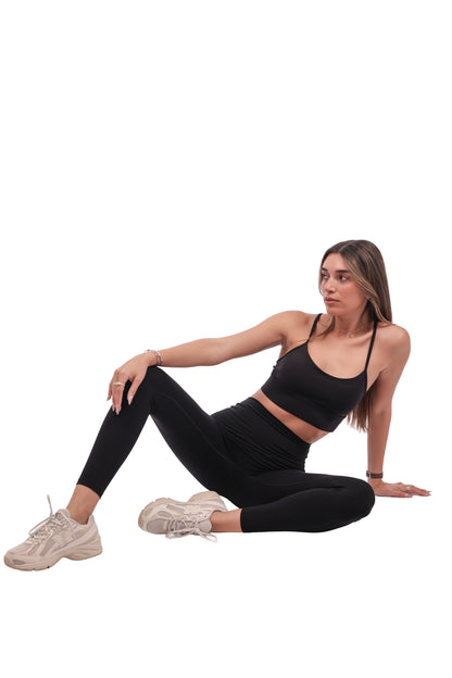 Y-Back Bra & Seamless Leggings Set