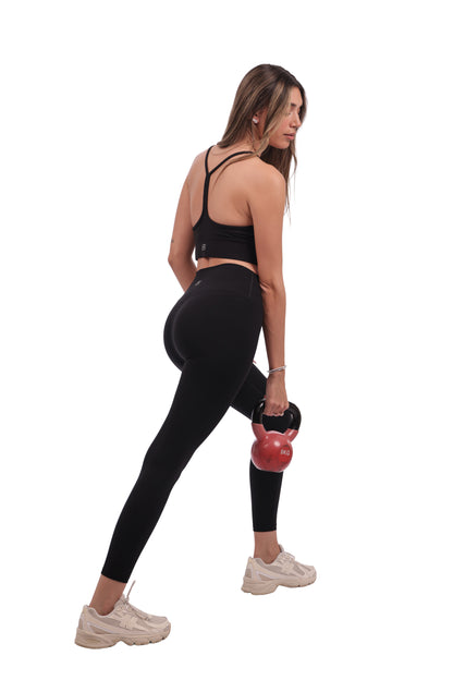 Y-Back Bra & Seamless Leggings Set