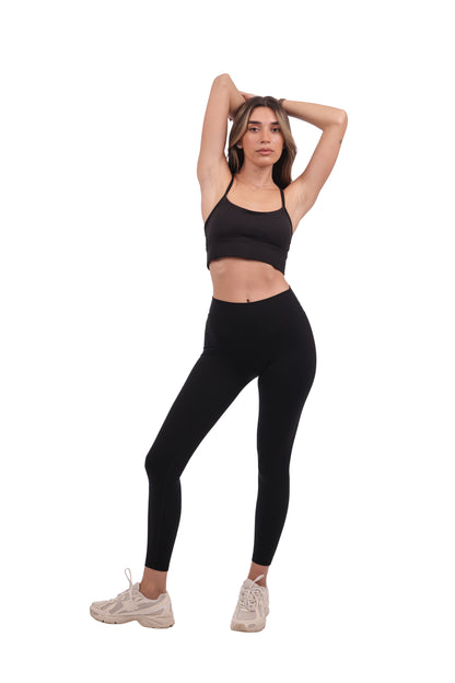 Y-Back Bra & Seamless Leggings Set