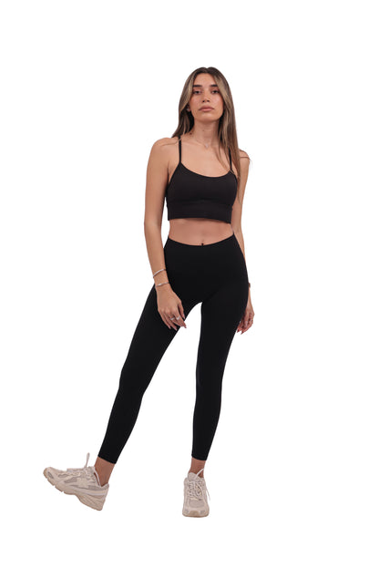 Y-Back Bra & Seamless Leggings Set