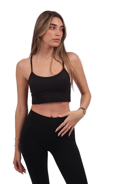 Y-Back Bra & Seamless Leggings Set