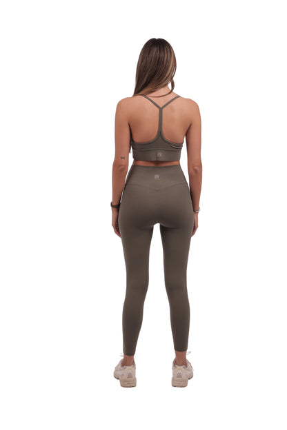 Y-Back Bra & Seamless Leggings Set