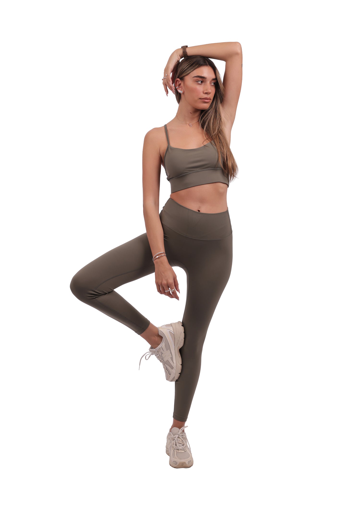 Y-Back Bra & Seamless Leggings Set