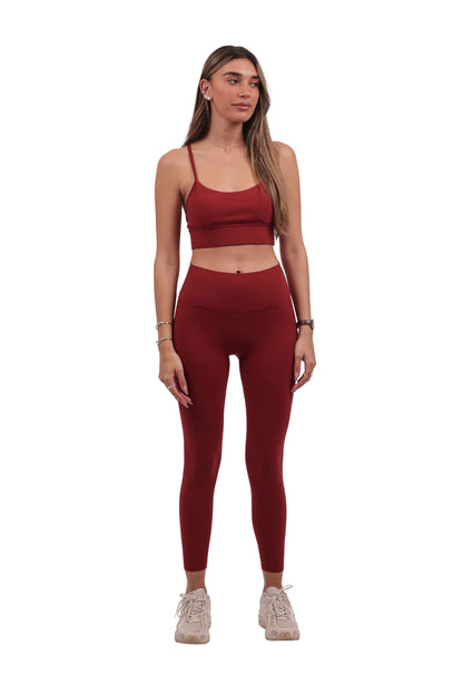 Y-Back Bra & Seamless Leggings Set