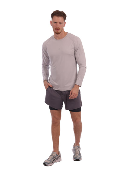 Men's Two In One Gym Shorts